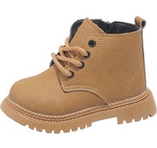 Feoya Kleinkind Baby Stiefeletten UK Größe 3,5 Schnürschuhe Wanderschuhe