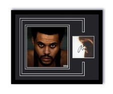 The Weeknd Autographed Signed 11x14 Framed Photo Hurry Up Tomorrow ACOA