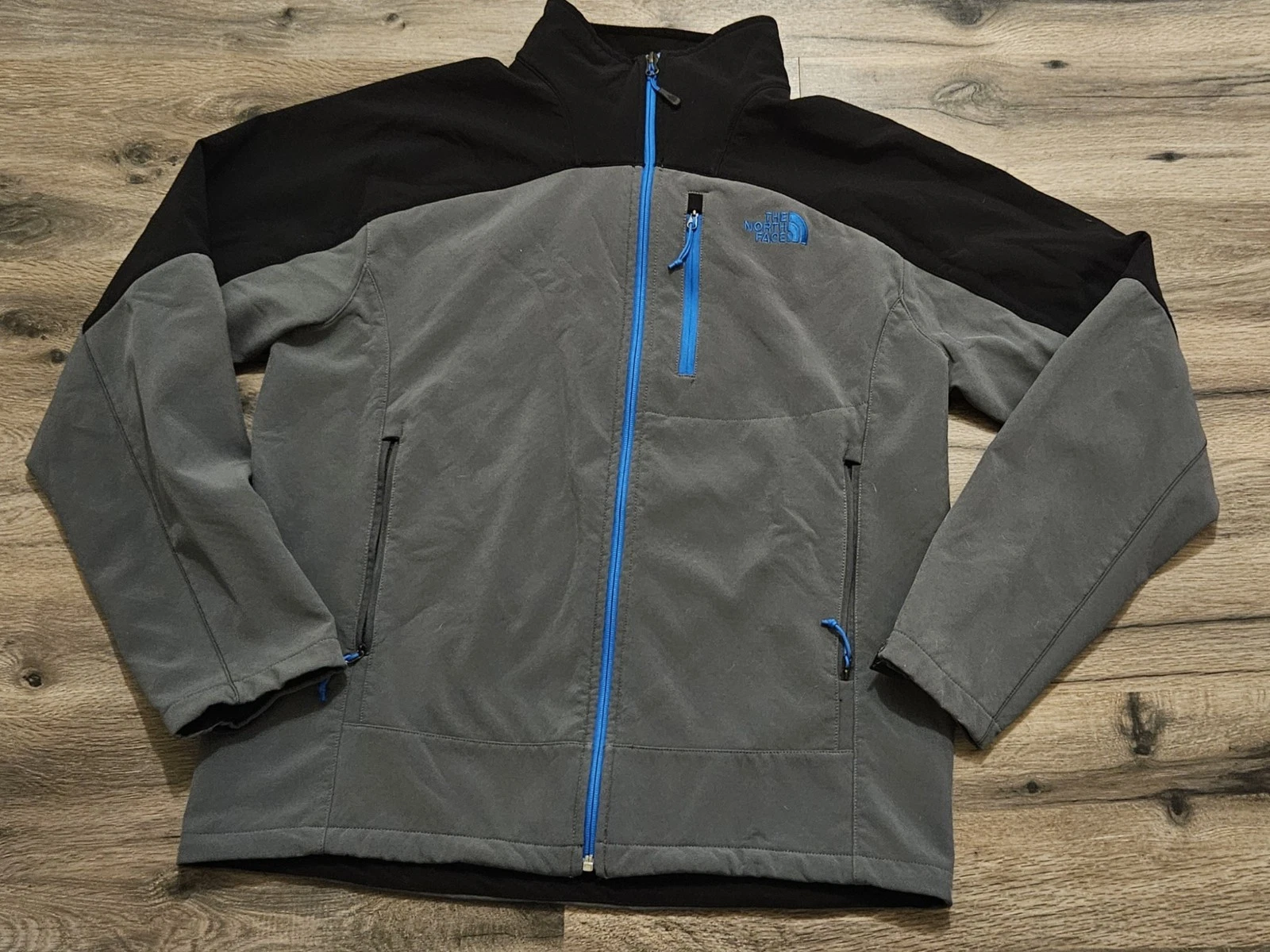 The North Face Shellrock Jacket Men's Gray/ Blue Size Large