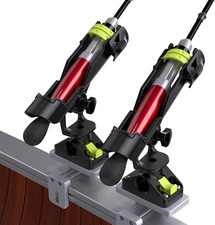 Combo Mount Fishing Rod Holders - 360 Degree Adjustable Boat Rod Rack