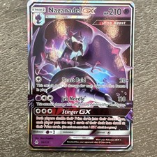 Pokémon Naganadel GX Ultra Rare Holo Ultra Beast 56/131 SM Forbidden Light