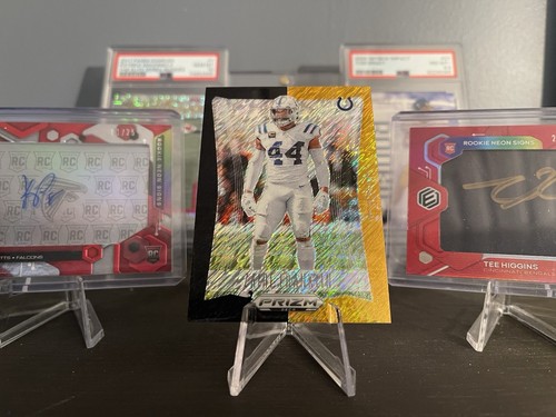 2024 Panini Prizm Deca Football Black Gold Shimmer FOTL Zaire Franklin #134