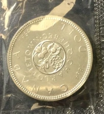 1964 Canada Silver Dollar - BU Condition in  original wrapper