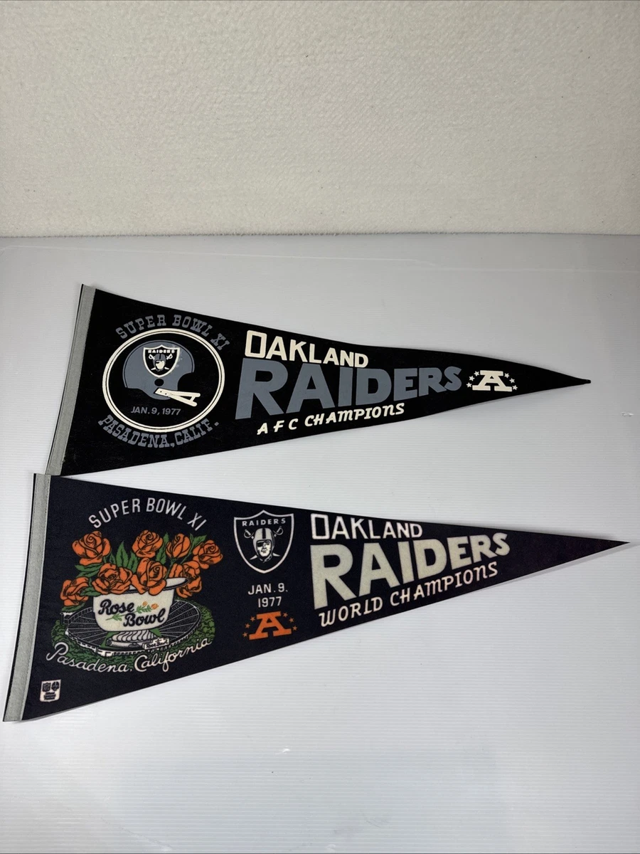 Super Bowl Oakland Raiders NFL Pennants for sale | eBay