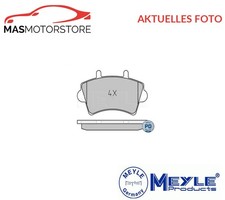 SATZ BREMSBELÄGE BREMSKLÖTZE VORNE MEYLE 025 236 1318/PD A FÜR OPEL MOVANO
