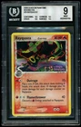 Pokemon Rayquaza R EX Holon Phantoms Reverse Foil BGS 9