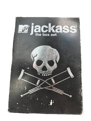 Jackass: The Box Set (2000-2002) DVD 2005 4-Disc Set w/ Booklet MTV
