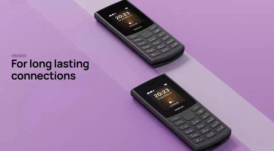 Teléfono Nokia 105 Mobile 2024 Modelo Sin SIM Desbloqueado Doble SIM Negro Genuino Reino Unido Foto 4 de 4