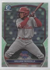 2023 Bowman Draft Chrome Lunar Glow Refractor William Bergolla #BDC-64 19wt