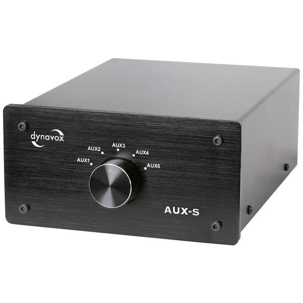 Dynavox 206410  AUX-S Switch audio RCA Nero
