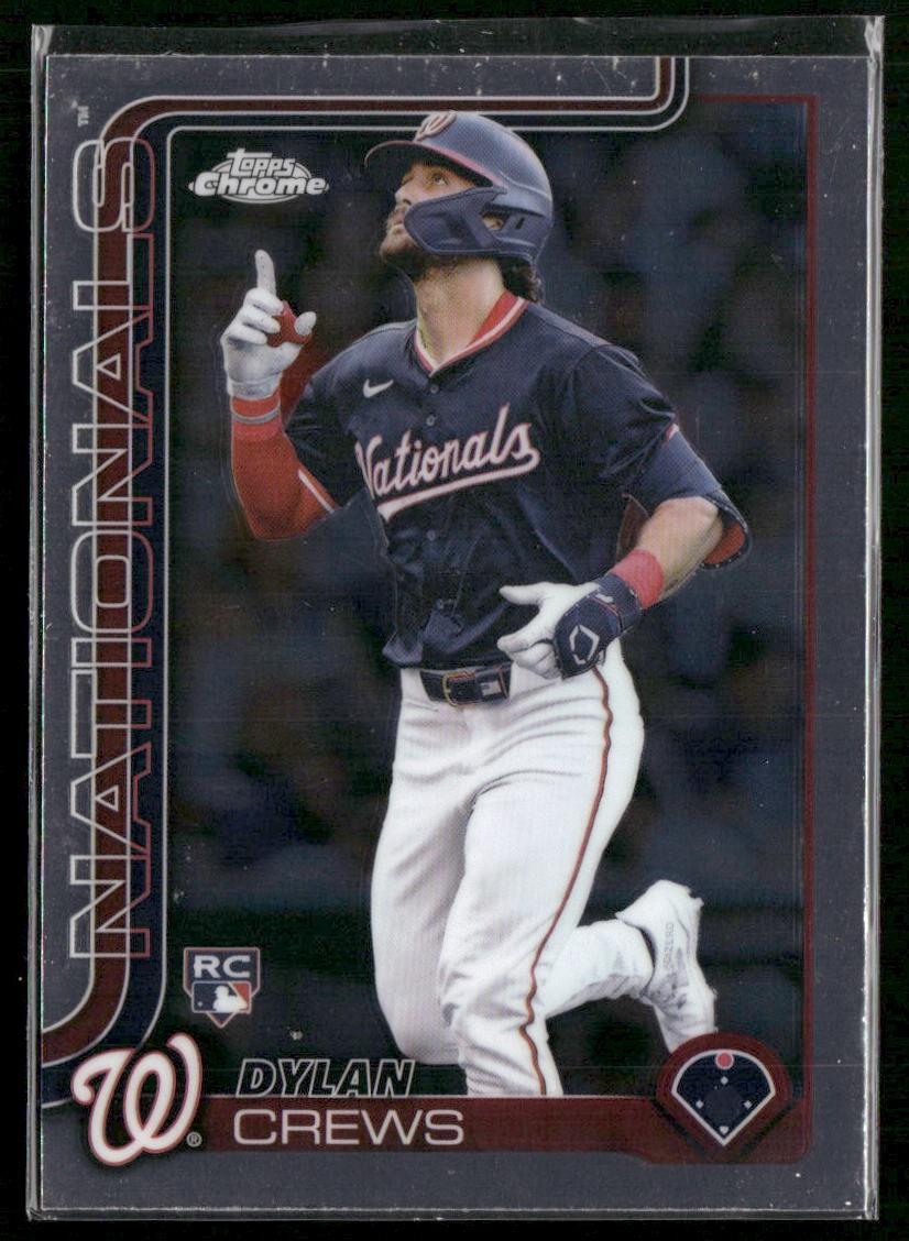 2025 Topps Chrome #146 Dylan Crews Topps Refractors