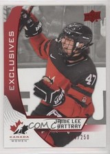 2019 Upper Deck Team Canada Juniors Exclusives 214/250 Jamie Lee Rattray #52 y0i