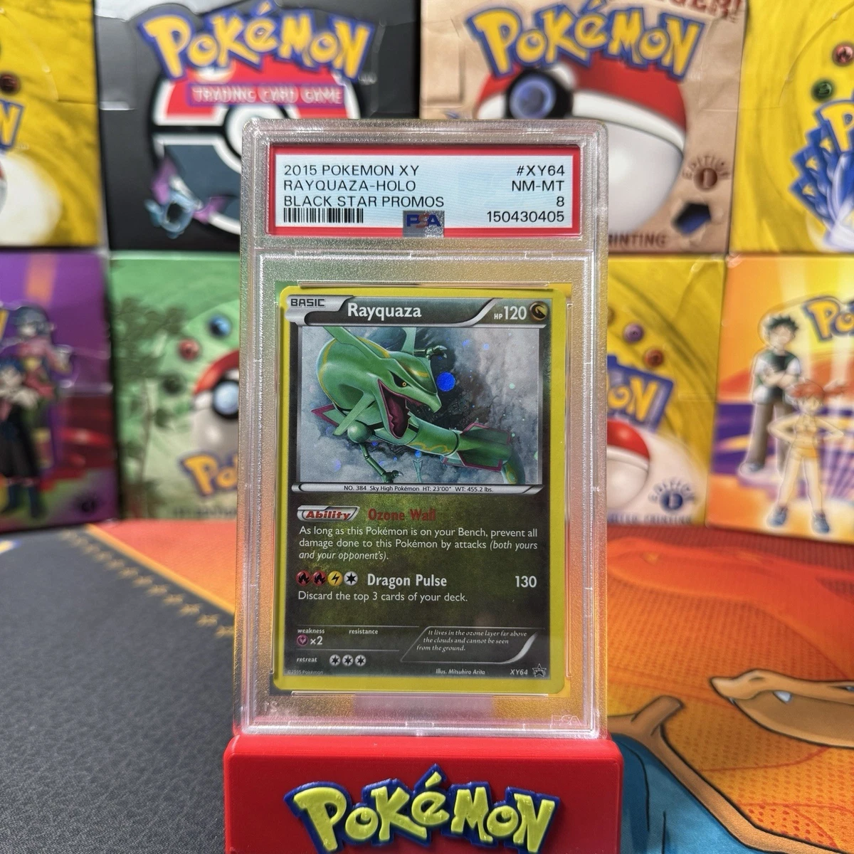 Preços baixos em Rayquaza Pokémon TCG Autenticador Esportivo