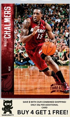 Mario Chalmers 2012-13 Panini Threads #79 Near Mint or Better