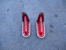 Mopar 1959 Chrysler 300e New Yorker Tail Lights Pair 413 Dual Quad  Minty