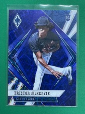 2021 Panini Chronicles Phoenix Blue Velocity #21 Triston McKenzie RC