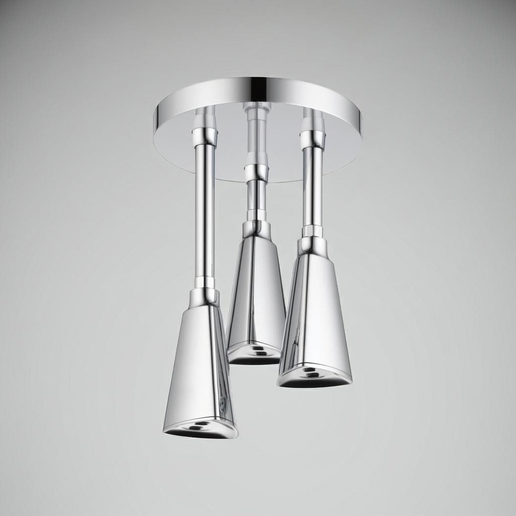 Delta 57140-25 Zura H2O Kinetic 2.5 GPM Pendant Raincan Show