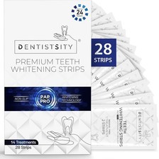 28 TEETH WHITENING STRIPS PROFESSIONAL 14-Day Non-Peroxide Whitening Kit for