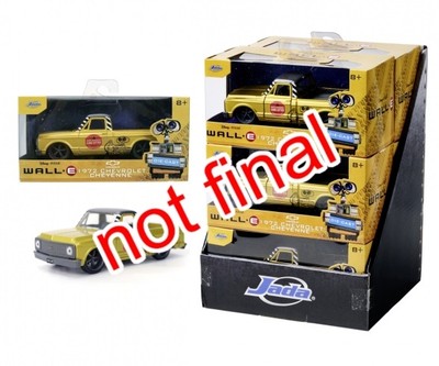 Jadatoys 253072000 - 1:32 Wall-E 1972 Chevrolet Cheyenne (6Stk) - Neu