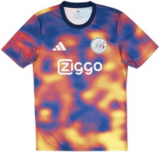 Ajax Adidas x ID&T Pre Match Shirt 2025/26 Maglia Warm Up BNWT JZ1586