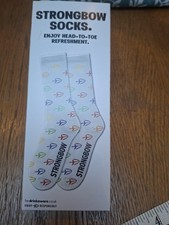 Strongbow White Branded Socks New In Box