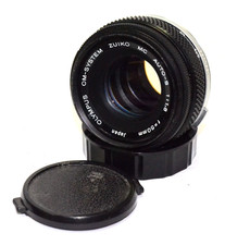 Olympus OM-System Zuiko MC Auto-S 50mm f/1.8 -Parts or Repair- Read Description