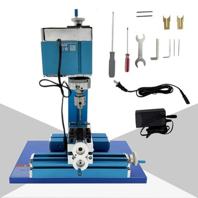 Mini Milling/Drilling Machine (100-240V, 60W, Wood/Foam, max φ20mm)
