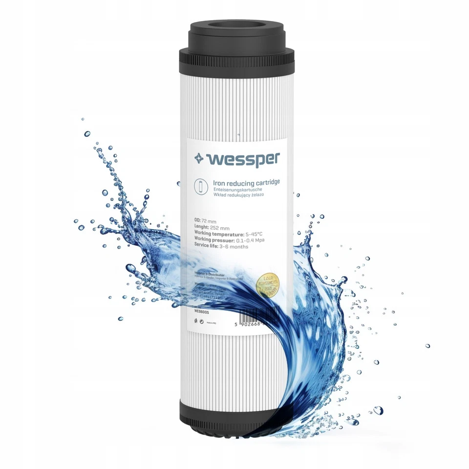 Enteisenung Kartusche 10 Zoll Wasser vorfilter Wasserreinigung Wessper 3 Stück - Bild 3 von 4