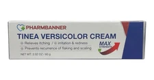 Pharmbanner Tinea Versicolor Cream - Max Strength - 2.02 oz - Exp 03/27