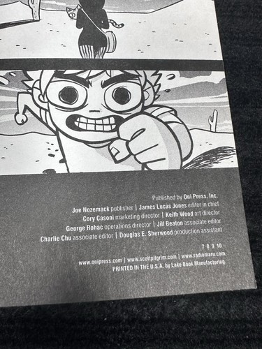Scott Pilgrim Complete Series 1-6 by Bryan Lee O'Malley 1st Editions PB - Picture 21 of 22