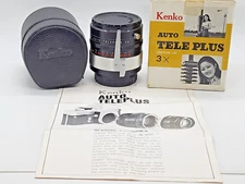 Kenko Auto Tele Plus 3X Conversion Lens for Minolta SR Series Camera, Excellent