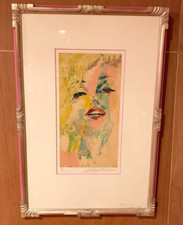 LeRoy Neiman 1992 Marilyn Monroe Silkscreen Edition Autographed Framed