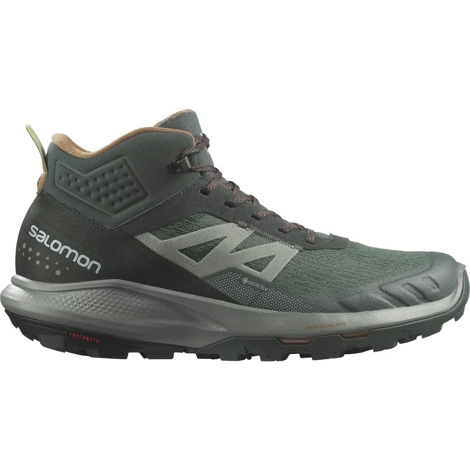 Salomon OUTPULSE Mid GTX Hombre Senderismo Senderismo Aire Libre L4729760037 NUEVO EMBALAJE ORIGINAL - Imagen 2 de 4
