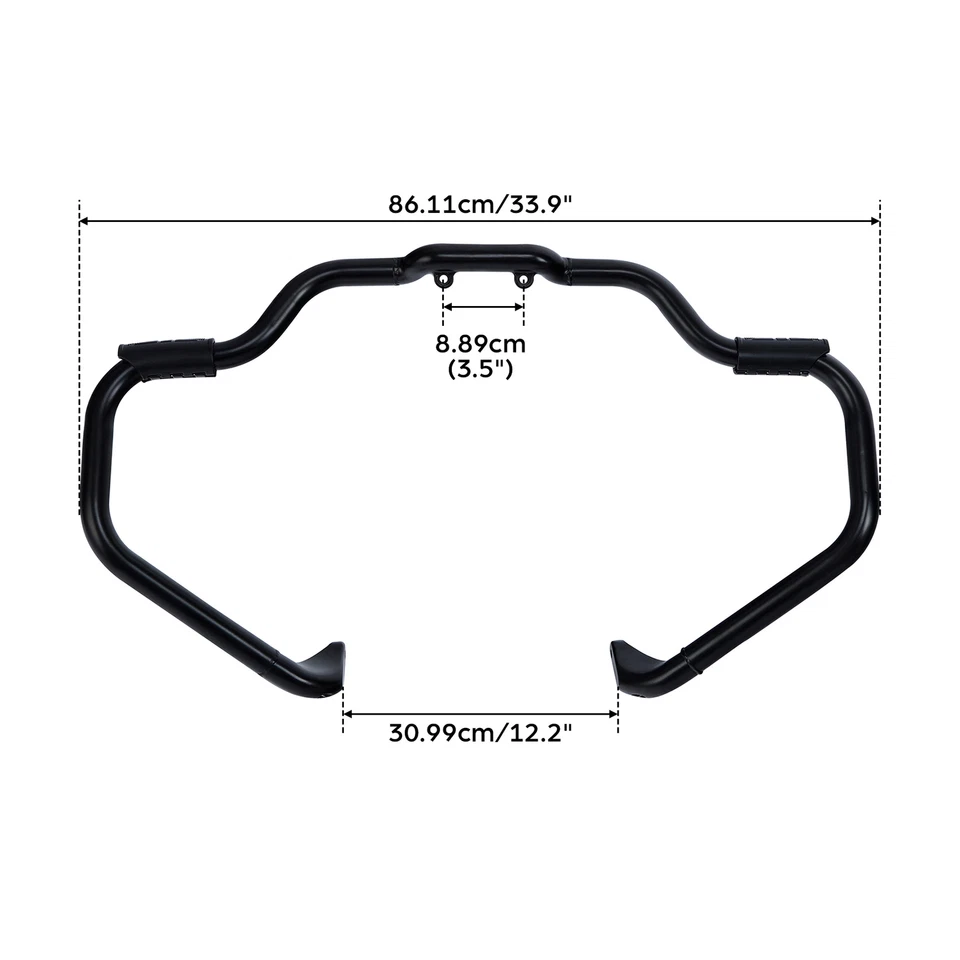 Mustache Engine Guard Crash Bar For Indian Chieftain Dark Horse Limited Classic — 第 4/4 张图片