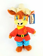 Vintage 1986 Fievel Mouse Plush An American Tail Plush Universal Studios