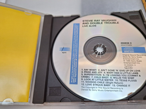 Stevie Ray Vaughan box, CD , DVD Sammlung - Foto 4 di 21