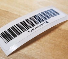 1 ONE Nintendo Game Boy Advance AGB-001 Replacement Bar Code Sticker Label