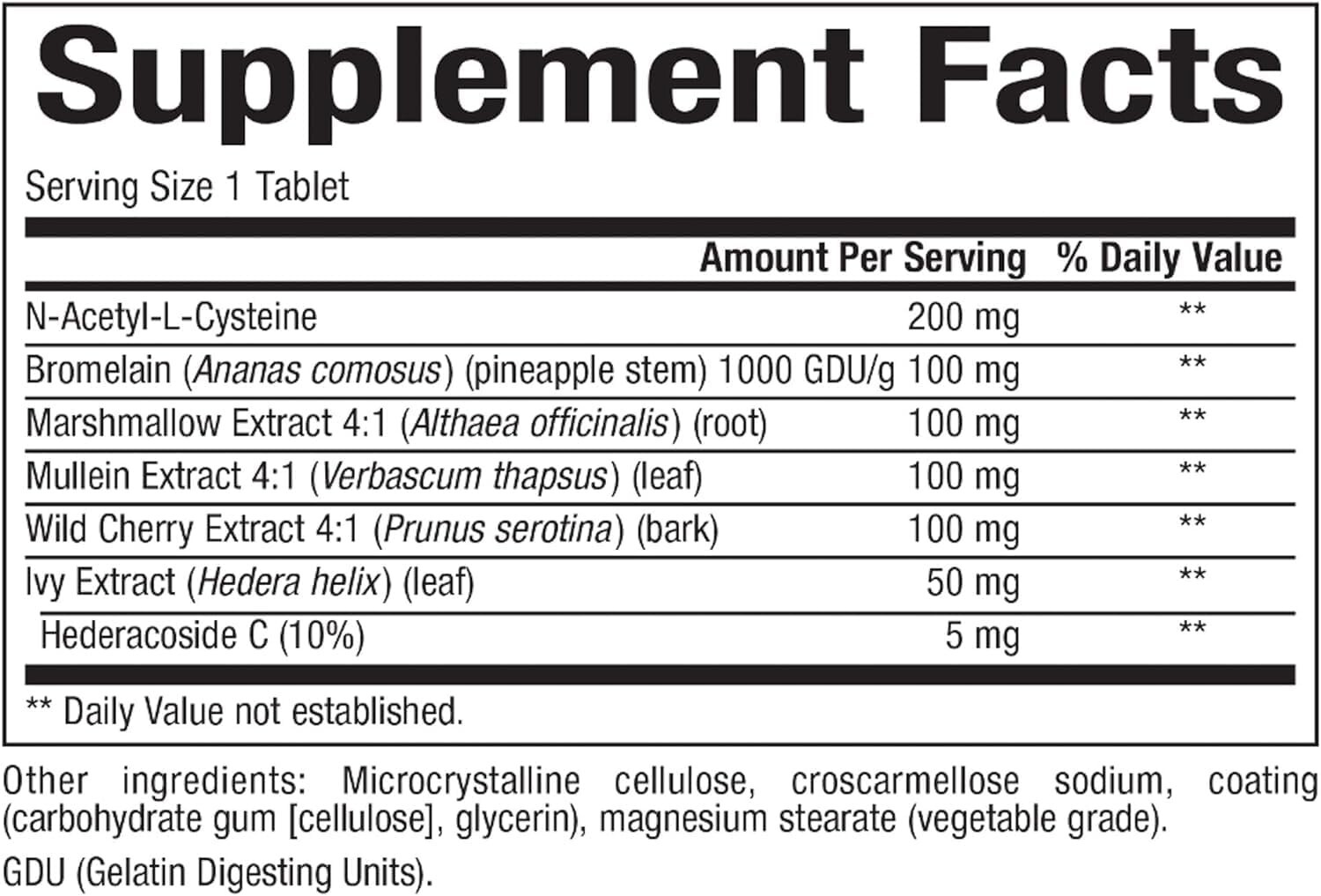 Breathe Easy with Natural Bronchial & Lung Support – 90 Tablets for All Ages