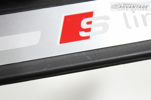 2015-2018 AUDI Q3 REAR LEFT SIDE DOOR SILL STEP SCUFF PLATE COVER TRIM OEM - Picture 6 of 7