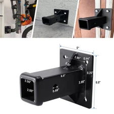 Bolt-On Trailer Hitch Receiver Tube 2" 12,500lbs Heavy Duty Tongue Lawn Tractor