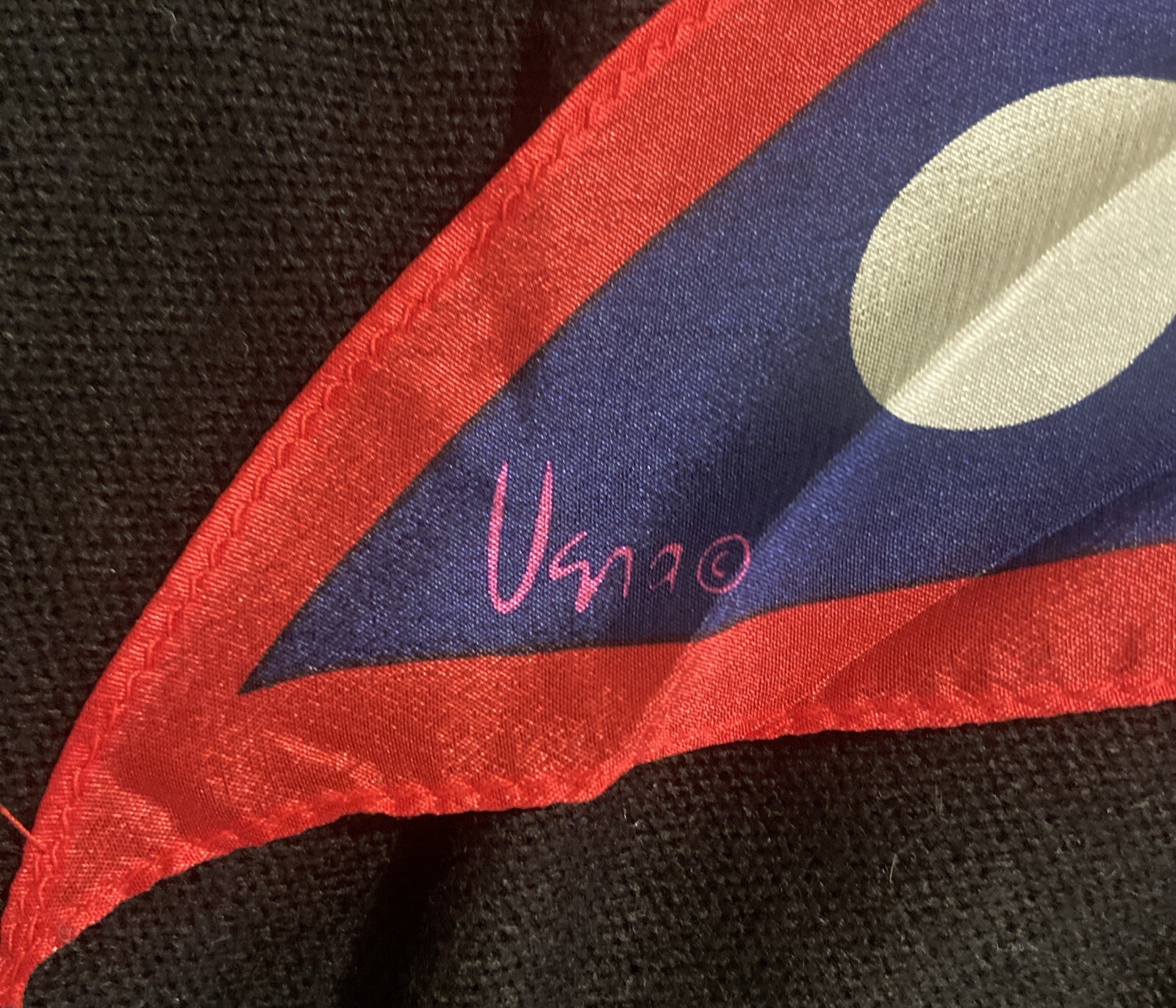 Vena 100% Silk Rectangular Colorful Scarf. - image 5