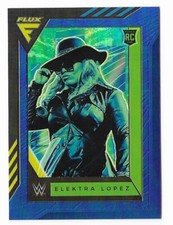 Elektra Lopez 2022 Panini Chronicles WWE Flux Blue Prizm #320 /99 Wrestling NXT