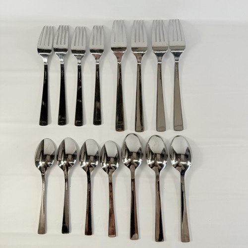 Oneida Winter Frost Snowflake Stainless Flatware 15 pcs Fork Spoon Vietnam - Picture 7 of 15