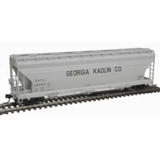 Atlas ~ HO ACF 4650 Centerflow Covered Hopper ~ Georgia Kaolin #46965 ~ 20006936