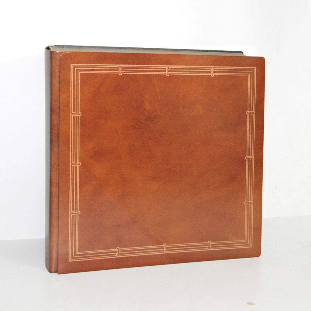 Album d'epoca per raccolta fotografie formato Cabinet - fine XIX secolo