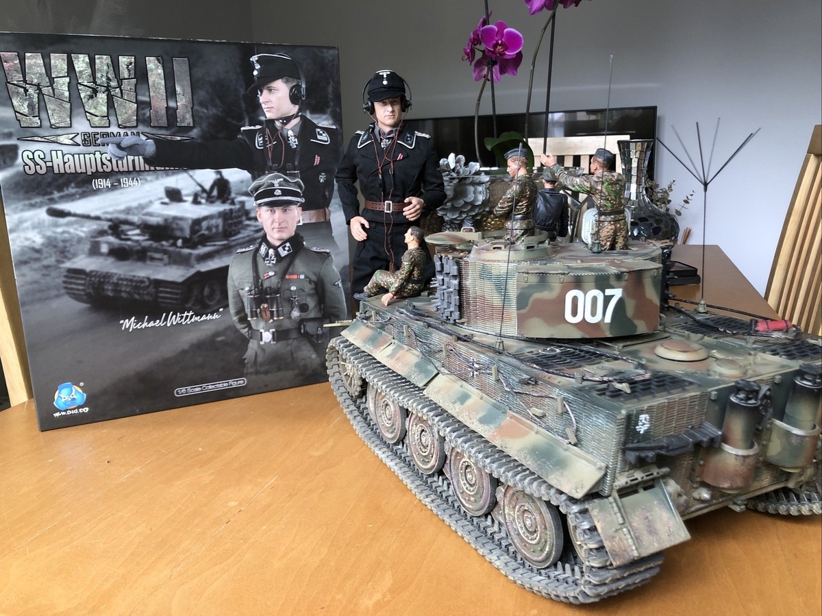 Torro German Tank Commander Michael Wittmann Figur WWII RC Tank