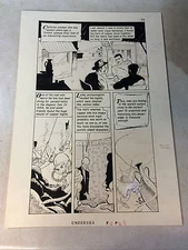 WORLD AROUND US #30 comic art UNDERSEA TREASURE DIVING  1961 CLASSICS ILLUS