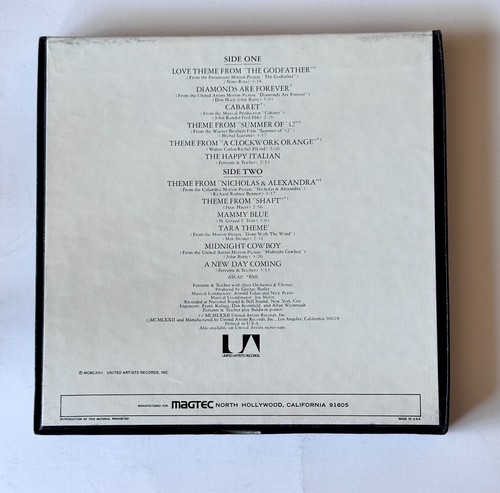 Ferrante & Teicher Play the Hit Themes Reel‑to‑Reel Tape – UA UST5588 – 3¾ IPS - Imagen 2 de 4