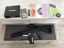 KWA EVE 9 AEG Airsoft with Internal Upgrades Installed by Evike Great Condition