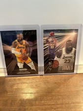 LeBron James Cards 2023-2024 Panini Prizm #7 and 2020-2021 Panini Chronicles227